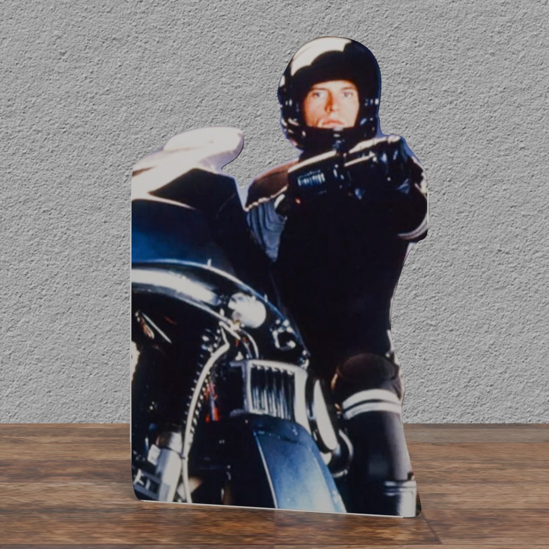 Hawk Street REX ON Bike 70" Tall Cardboard Cutout Standee