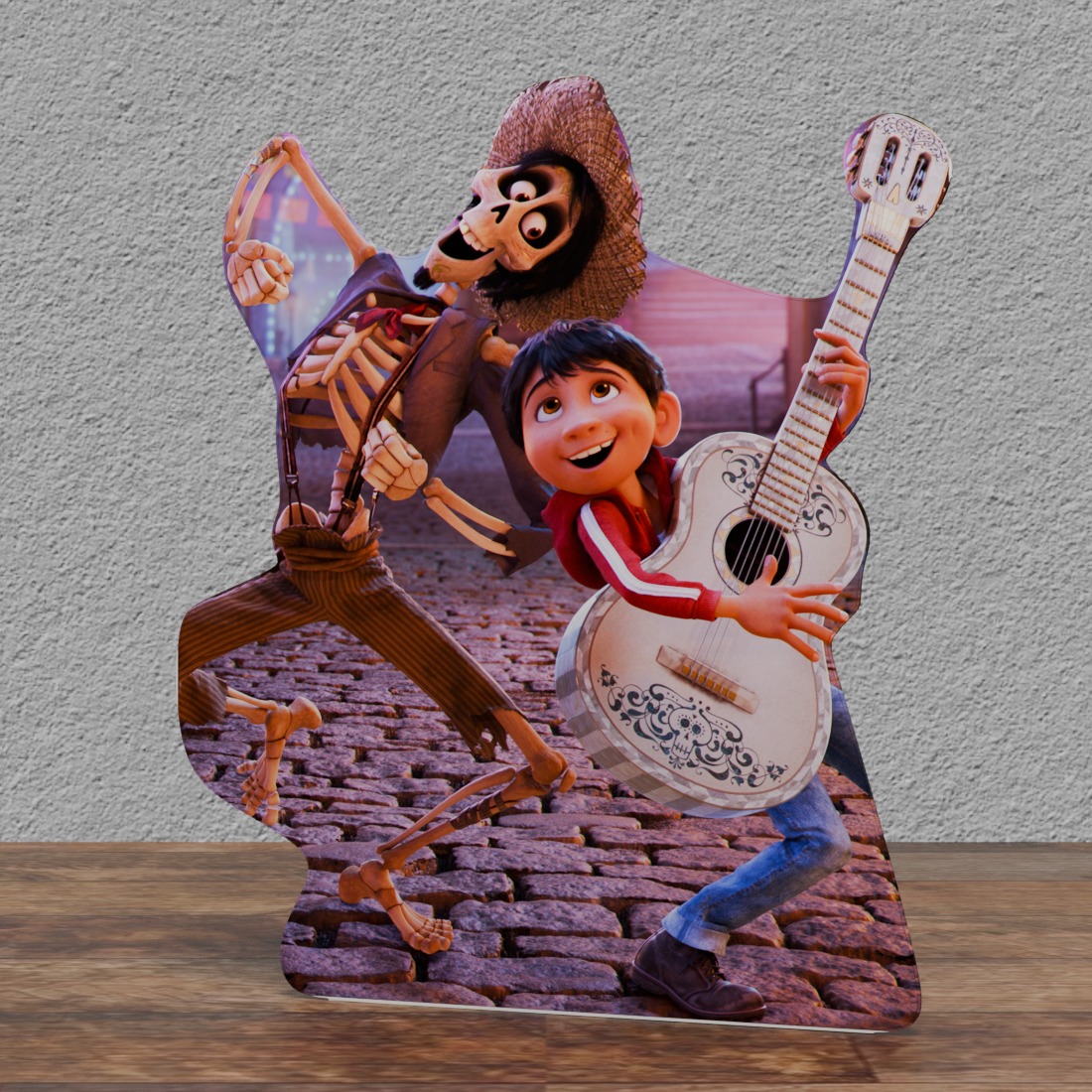 Miguel & Hector Sing - Movie Coco - 52" Tall Life Size Cardboard Cutout Standee