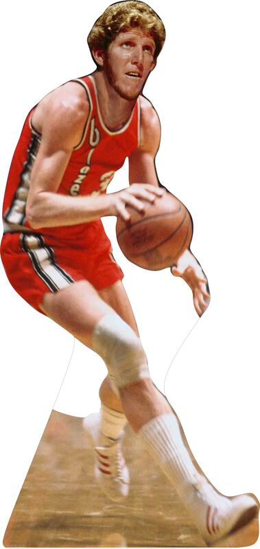 BILL WALTON  83" TALL CARDBOARD CUTOUT STANDEE - PARTY DECOR (Copy)