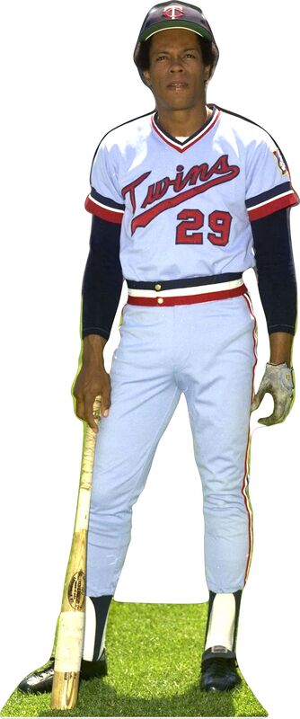 ROD CAREW MINN TWINS 74" TALL CARDBOARD CUTOUT STANDEE - PARTY DECOR (Copy) (Copy)