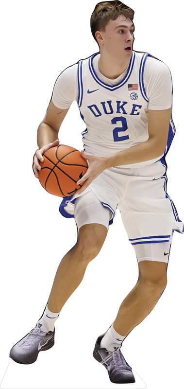 COOPER FLAGG DUKE 81" TALL CARDBOARD CUTOUT STANDEE - PARTY DECOR (Copy) (Copy)