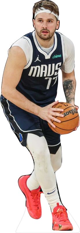 LUKA DONCIC #77 DALLAS MAVS 79" TALL CARDBOARD CUTOUT STANDEE - PARTY DECOR (Copy) (Copy) (Copy)