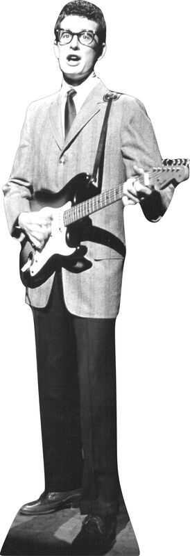 BUDDY HOLLY #1 72" TALL CARDBOARD CUTOUT STANDEE - PARTY DECOR (Copy) (Copy) (Copy) (Copy) (Copy) (Copy) (Copy) (Copy) (Copy)