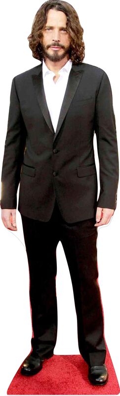 CHRIS CORNELL #2 73" TALL CARDBOARD CUTOUT STANDEE - PARTY DECOR (Copy) (Copy)