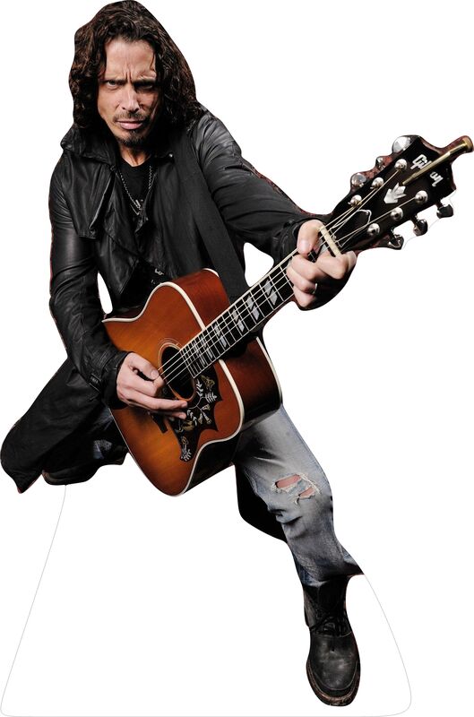 CHRIS CORNELL 69" TALL CARDBOARD CUTOUT STANDEE - PARTY DECOR (Copy)