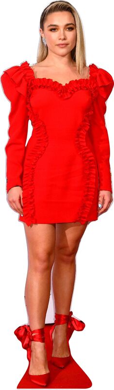 FLORENCE PUGH 64" TALL CARDBOARD CUTOUT STANDEE - PARTY DECOR (Copy) (Copy) (Copy) (Copy) (Copy) (Copy) (Copy)