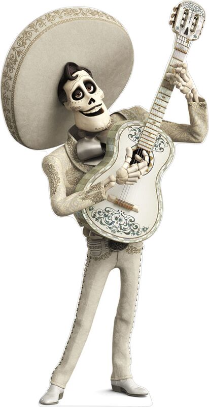 COCO - ERNESTO DE LA CRUZ -72" TALL CARDBOARD CUTOUT STANDEE - PARTY DECOR