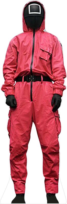 SQUID GUARD 72" TALL CARDBOARD CUTOUT STANDEE - PARTY DECOR