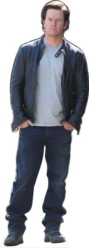 Mark Wahlberg 68" TALL CARDBOARD CUTOUT STANDEE - PARTY DECOR
