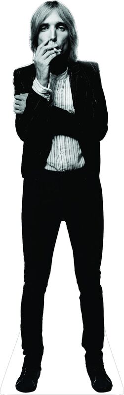 TOM PETTY #1 70" TALL CARDBOARD CUTOUT STANDEE - PARTY DECOR