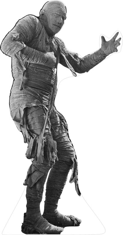 LON CHANEY THE MUMMY 72" TALL CARDBOARD CUTOUT STANDEE - PARTY DECOR