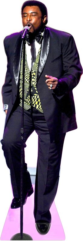 DENNIS EDWARD -60's- THE TEMPTATIONS THE RUNAWAY CHILD-76' TALL- CARDBOARD CUTOUT STANDEE PARTY DECOR