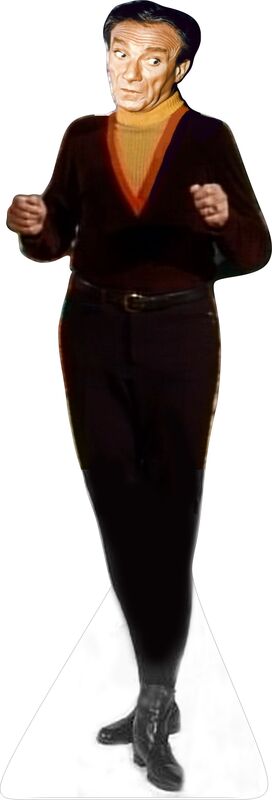DR SMITH -LOST IN SPACE- JONATHAN HARRIS - 70" TALL LIFE SIZE CARDBOARD CUTOUT STANDEE - PARTY DECOR