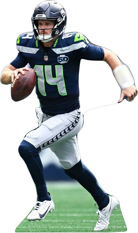 SAM DARNOLD SEATTLE SEAHAWKS 75"TALL CARDBOARD CUTOUT STANDEE - PARTY DECOR (Copy) (Copy) (Copy) (Copy) (Copy) (Copy) (Copy)