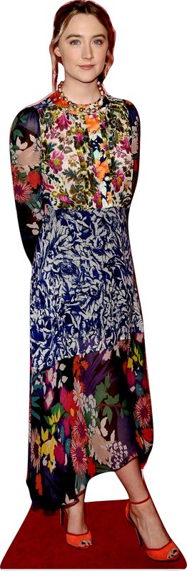 SAOIRSE RONAN 66" TALL CARDBOARD CUTOUT STANDEE - PARTY DECOR