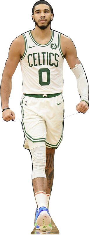 JAYSON TATUM CELTICS 80" TALL CARDBOARD CUTOUT STANDEE - PARTY DECOR