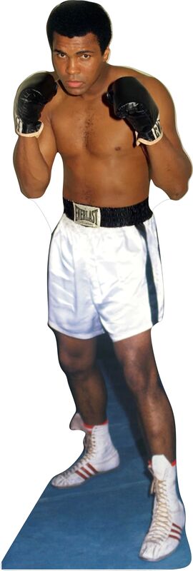 MUHAMMAD ALI #1   75"TALL CARDBOARD CUTOUT STANDEE - PARTY DECOR (Copy) (Copy) (Copy) (Copy) (Copy) (Copy) (Copy)