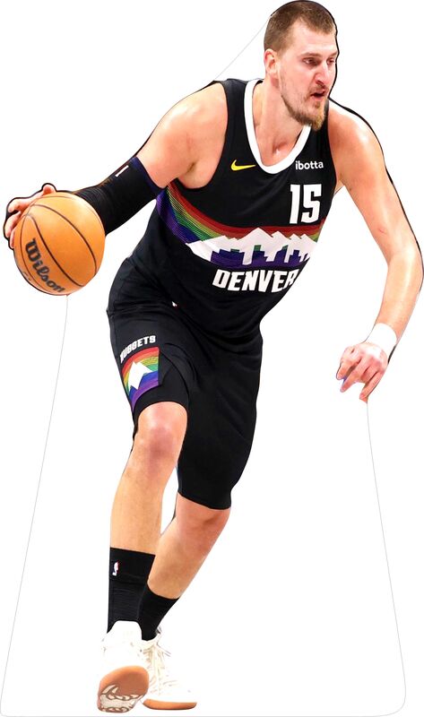 NIKOLA JOKIC DENVER NUGGETS 79" TALL CARDBOARD CUTOUT STANDEE - PARTY DECOR (Copy) (Copy) (Copy) (Copy)