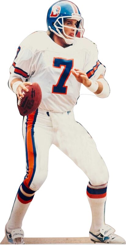 JOHN ELWAY DENVER BRONCOS 75" TALL CARDBOARD CUTOUT STANDEE - PARTY DECOR (Copy) (Copy) (Copy) (Copy) (Copy)