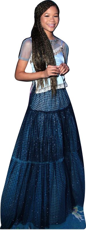 STORM REID 67" TALL CARDBOARD CUTOUT STANDEE - PARTY DECOR (Copy) (Copy)