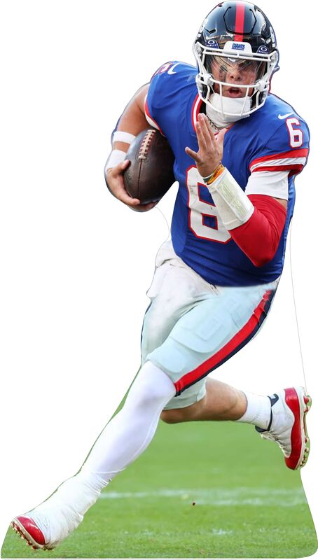 JAXSON DART #6 NY GIANTS 74" TALL CARDBOARD CUTOUT STANDEE - PARTY DECOR (Copy) (Copy) (Copy) (Copy) (Copy)
