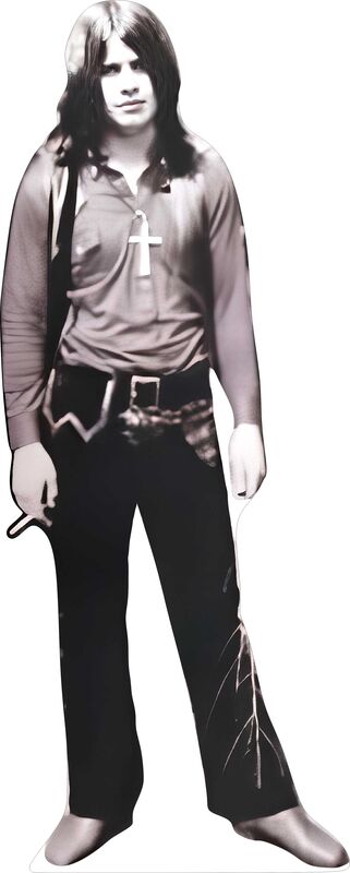 OZZY OSBOURNE #3 70" TALL CARDBOARD CUTOUT STANDEE - PARTY DECOR
