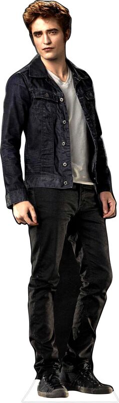 EDWARD CULLEN TWILIGHT   74" TALL CARDBOARD CUTOUT STANDEE - PARTY DECOR