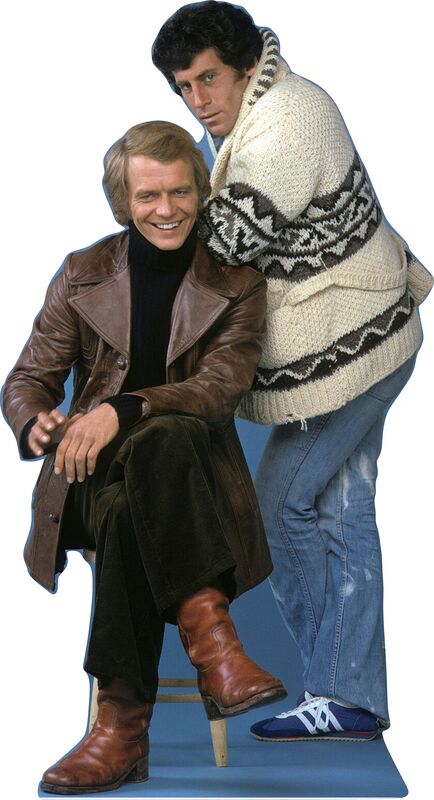 STARSKY & HUTCH -70" TALL CARDBOARD CUTOUT STANDEE PARTY DECOR